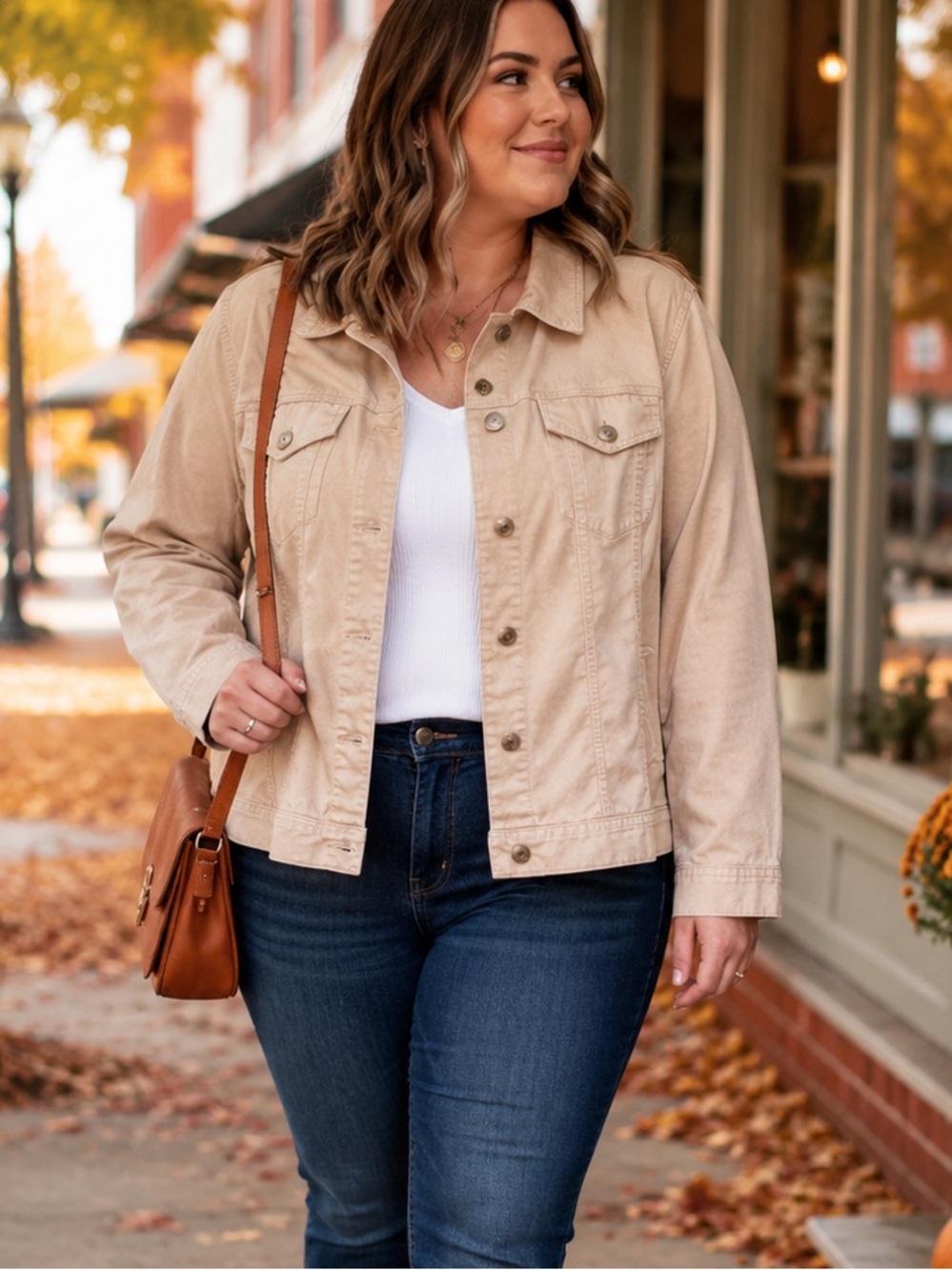 Ruby Rd Women’s Linen Blend Utility Jacket Beige Size 18W Like New
